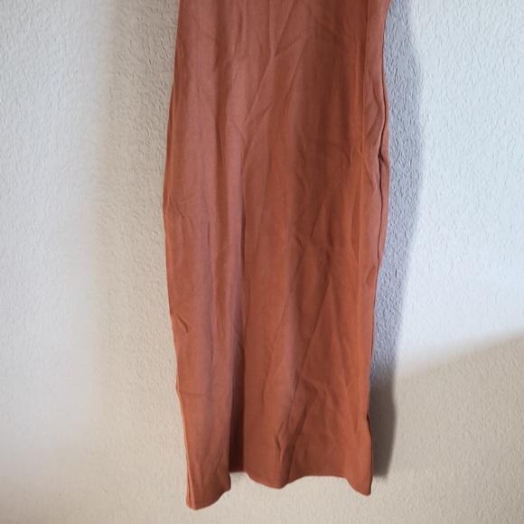 Lovers + friends CARRIE MIDI DRESS tan knit - Picture 6 of 11